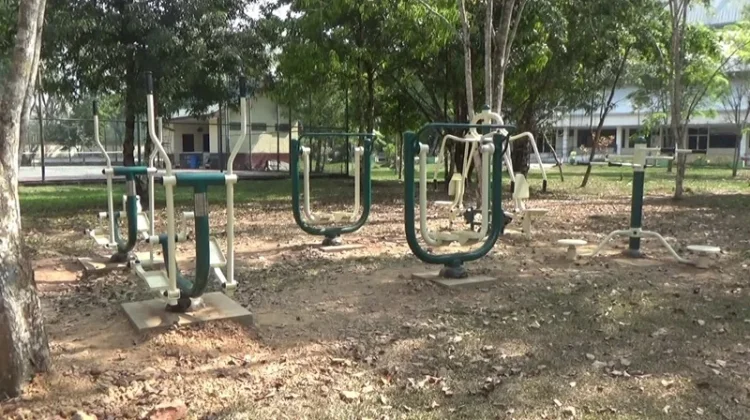 Pemkab Tabalong Tambah Fasilitas Fitnes Outdoor di Area Pendopo