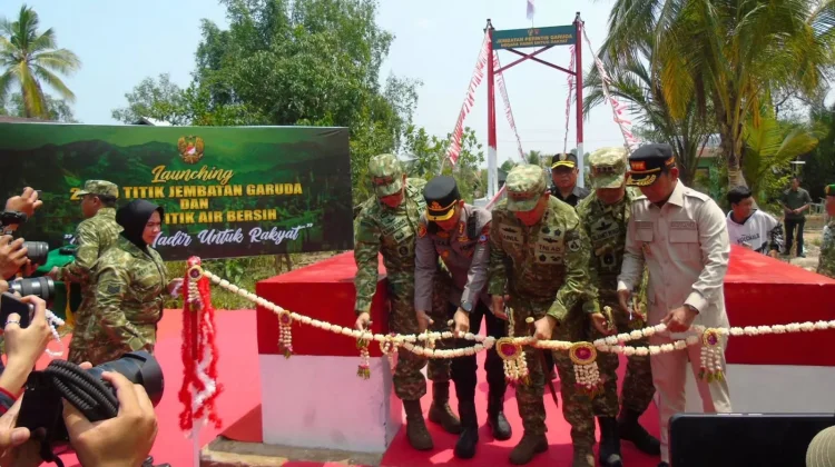 Banjarmasin Ambil Bagian Peluncuran Jembatan Garuda dan Air Bersih Presiden