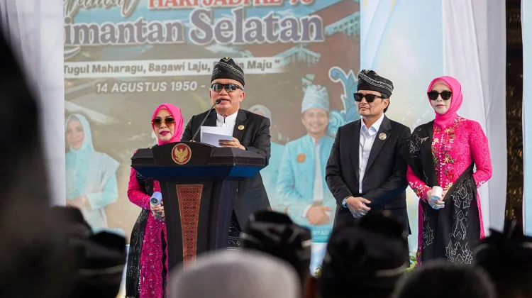 Hari Jadi ke-76 Kalsel, Wali Kota Banjarbaru Hadiri Puncak Acara