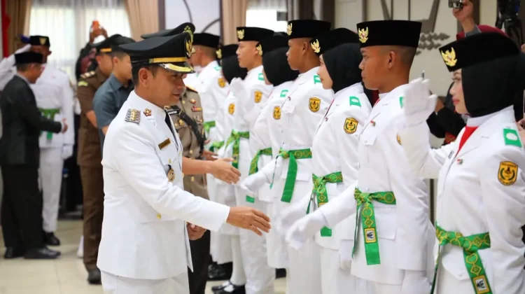 Paskibraka Banjarmasin 2026 Resmi Dikukuhkan