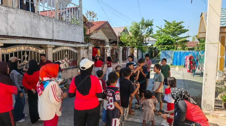 Warga Kebun Bunga Meriahkan HUT Ke-81 RI dengan Beragam Lomba