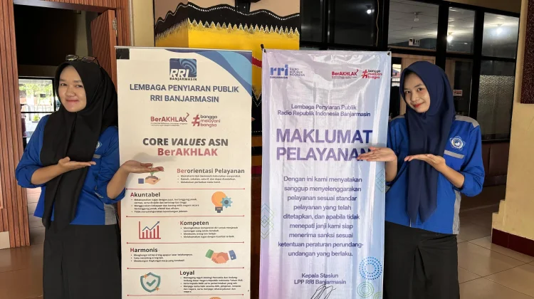 Lima Bulan Magang di LPU RRI Banjarmasin Beri Banyak Pengalaman