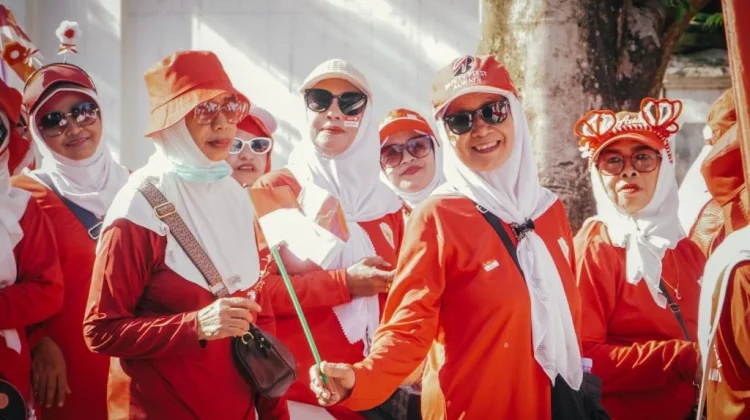 Semarak HUT ke-81 RI, Komunitas Bunda Seroja Gelar Beragam Lomba