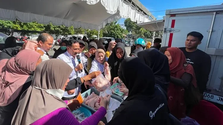 Stabilkan Harga Pangan, DPKP Kalsel Gelar Gerakan Pangan Murah