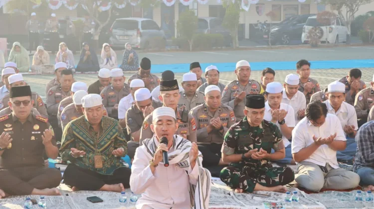 Polresta Banjarmasin Gelar Sholat Istisqa, Ikhtiar Memohon Hujan