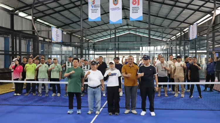 Puluhan SKPD Ramaikan Turnamen Padel Antarinstansi Kalsel