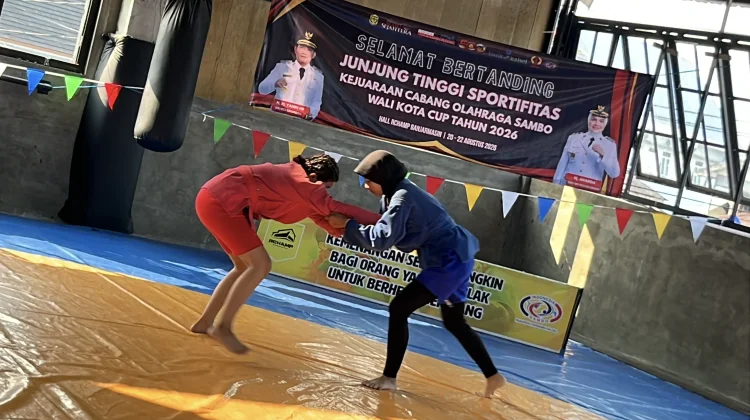 Puluhan Atlet Muda Ikuti Kejuaraan Sambo Wali Kota Cup Banjarmasin 2026