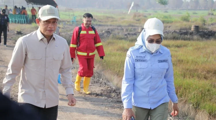 Wamenko Hanif Ingatkan Krisis Air Waduk Riam Kanan Jadi Perhatian