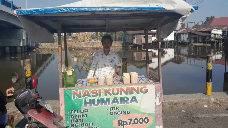 Nasi Kuning Bungkus Humaira Menu Pilihan Sarapan Pagi