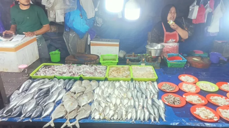 Musim Kemarau, Harga Ikan di Pasar Gang Amal Banjarmasin Naik