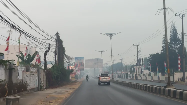 Kualitas Udara Banjarbaru Memburuk, PM2.5 Tembus 480,1 µg/m³