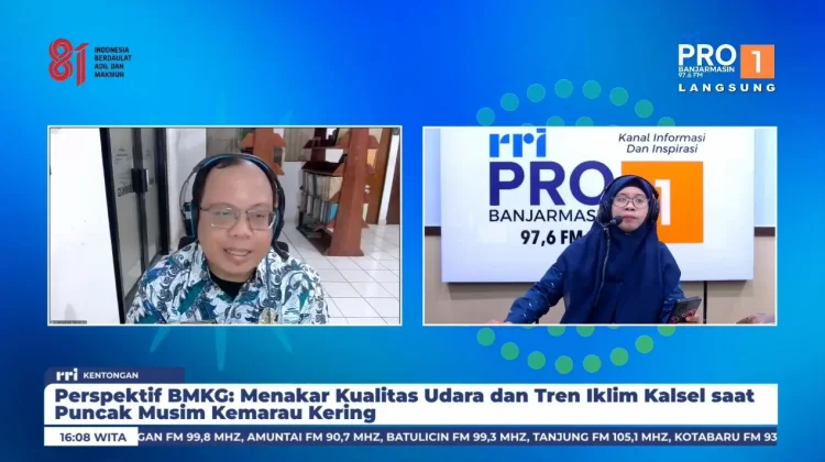 Kemarau Kalsel Makin Kering, BMKG Waspadai Asap dan Karhutla