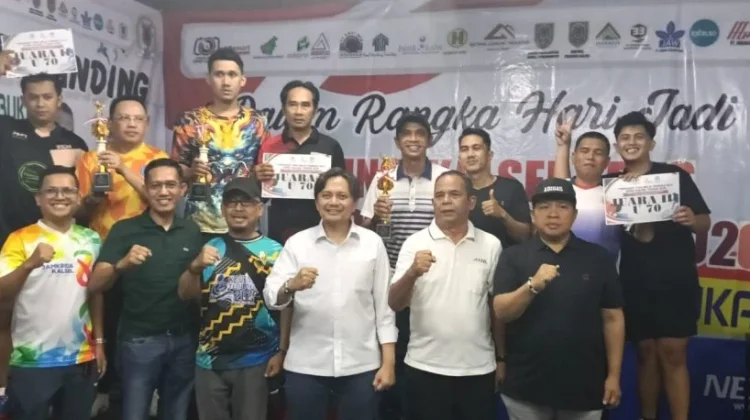 Turnamen Tenis Meja Terbuka DPRD Kalsel Ke-6 Sukses Digelar, Banyak Atlet Potensial