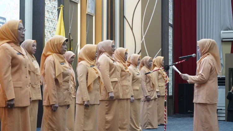 DWP Kota Banjarmasin Dikukuhkan, Fokus Pendidikan, Ekonomi, dan Sosial Budaya