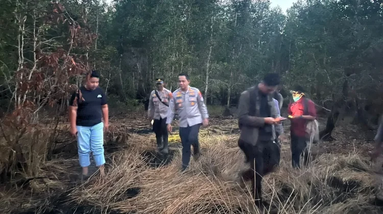 Polres Banjar Gerak Cepat Padamkan Karhutla di Sejumlah Wilayah