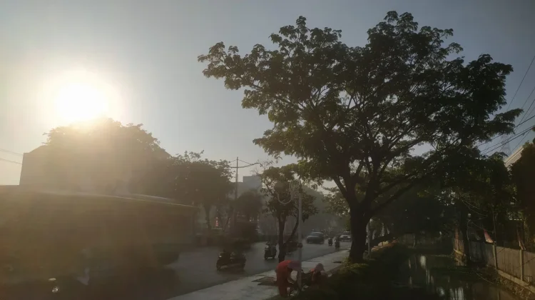 Kalsel Cerah Berawan dan Terdapat Tutupan Asap