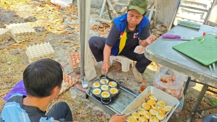 Dinsos Kalsel Dirikan Dapur Umum Siapkan Konsumsi Petugas Karhutla