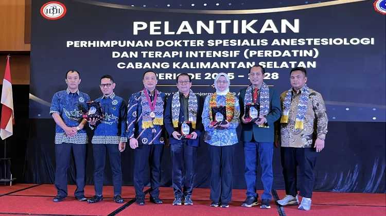 Pengurus Perdatin Kalsel 2026–2028 Resmi Dilantik, Siap Hadirkan Banua Anestesia
