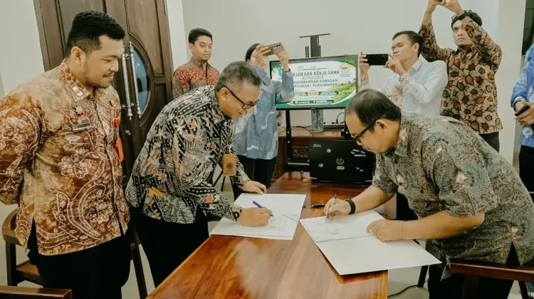 Desa Sungai Sipai Gandeng ULM Kembangkan Potensi Persawahan