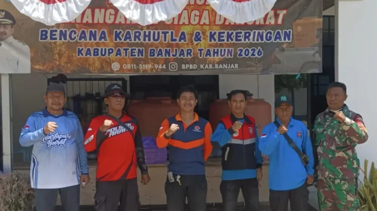 Antisipasi Ancaman Karhutla, Tim Gabungan Martapura Barat Disiagakan