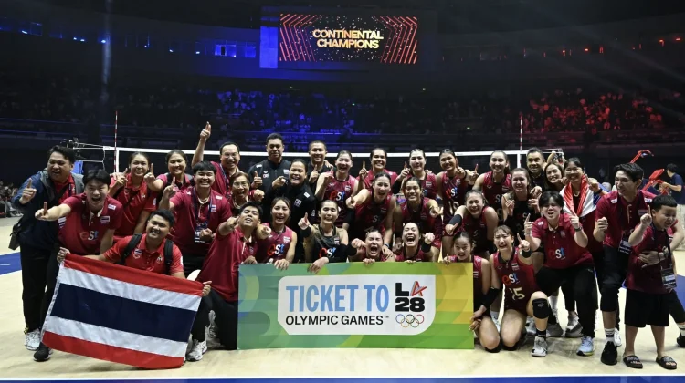 Juara AVC Women’s Continental, Thailand Ukir Sejarah Lolos Olimpiade LA28