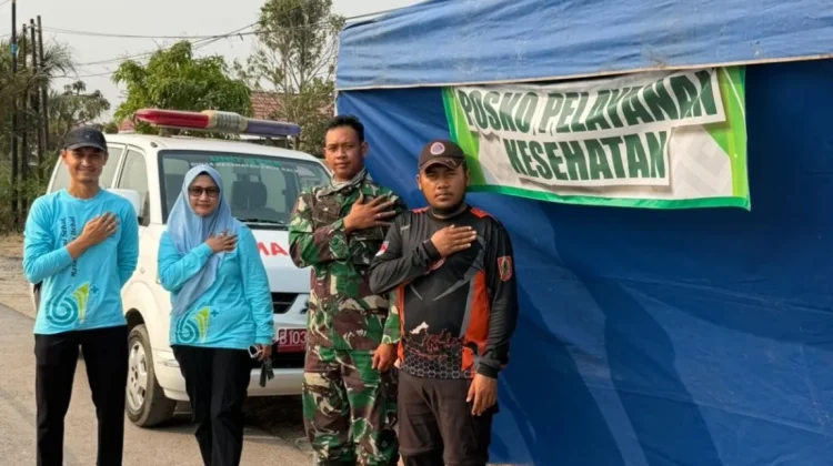 Dinkes Kalsel Buka Lima Posko Kesehatan Karhutla