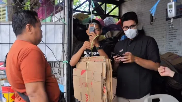 Bagian Umum Setdako Banjarmasin Rutin Setor Sampah Tiap Bulan