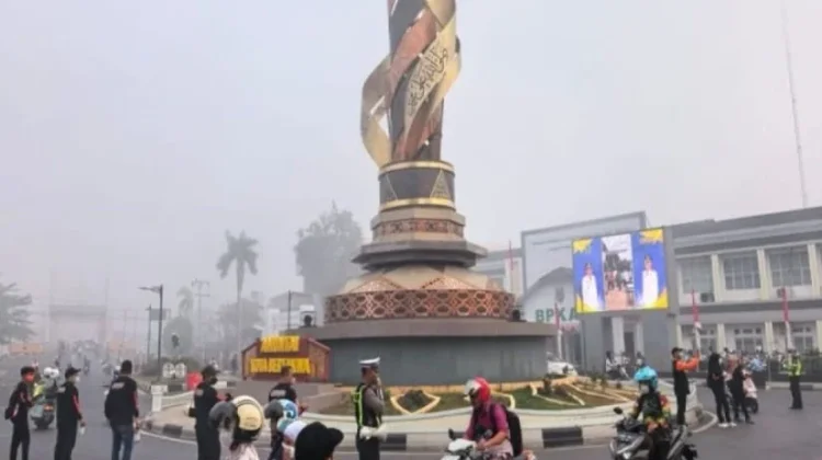 Pemkab HSU Sesuaikan Jam Kerja ASN akibat Kabut Asap