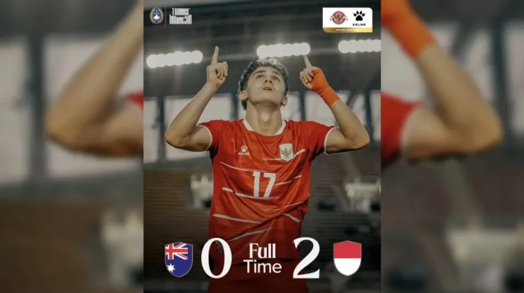 Indonesia U-20 Pastikan Tiket Piala Asia usai Kalahkan Australia 2-0