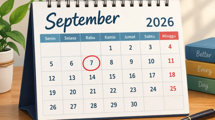 Tiga Catatan Penting di Balik Tanggal 7 September