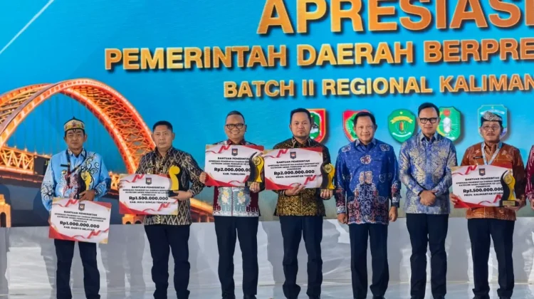 Pemkab Tabalong Raih Dua Penghargaan dari Pemerintah Pusat