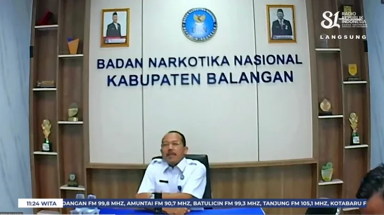 BNNK Balangan Perkuat Program Desa Bersinar Cegah Narkoba