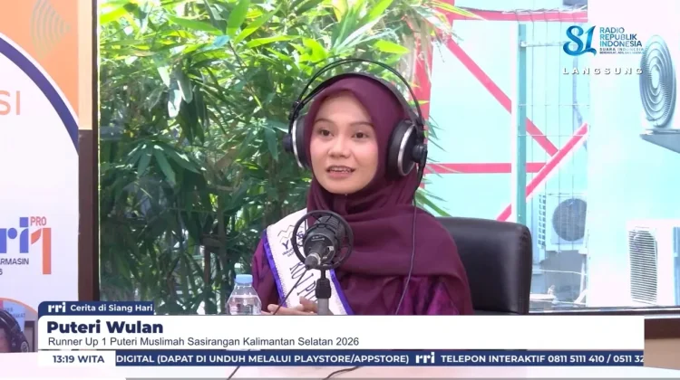 Putri Wulan Berdayakan Anak Jalanan lewat Literasi Sasirangan