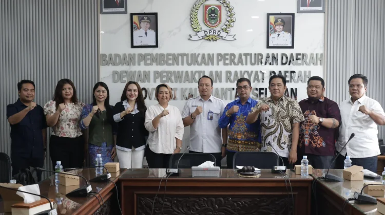 DPRD Gunung Mas Belajar Penyusunan Produk Hukum Daerah ke DPRD Kalsel