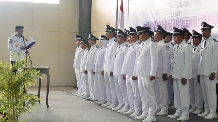 Sebanyak 23 Pambakal Banjar Dilantik, Siap Bangun Desa Lebih Mandiri