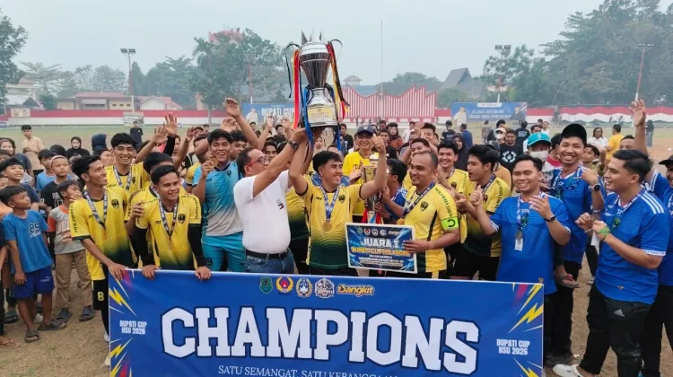 SSB Negara Dipa Juara Bupati HSU Cup 2026