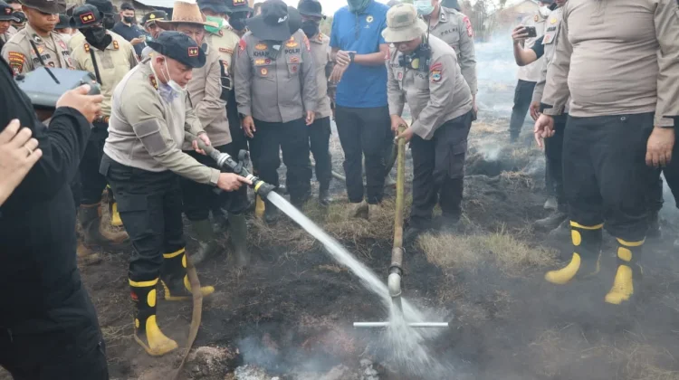 Kapolda Kalsel Pimpin Monitoring Inovasi Surfaktan di Banjarbaru