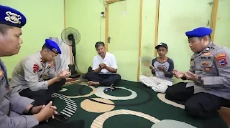 Polresta Banjarmasin Datangi Keluarga Relawan BPK yang Gugur saat Bertugas