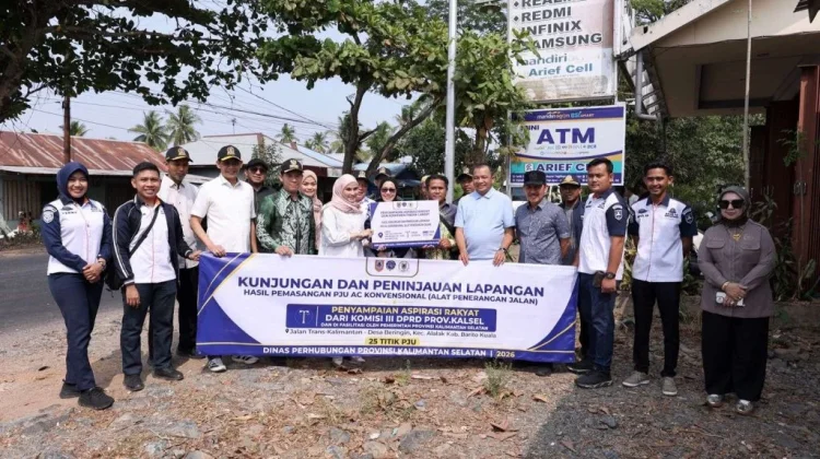 Komisi III DPRD Kalsel Pastikan PJU Trans Kalimantan Batola Berfungsi Optimal