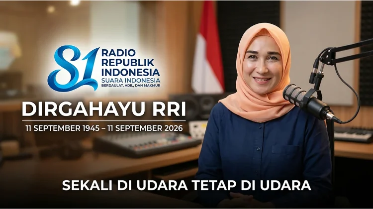 Rayakan HUT ke-81 RRI dengan Desain Poster dari Foto Pribadi, Begini Caranya