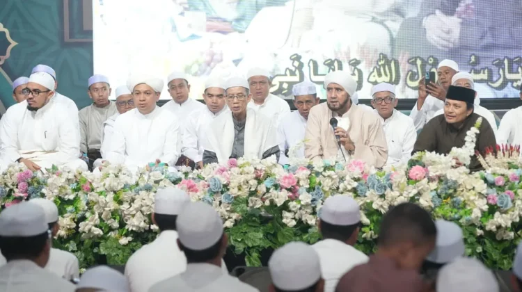 Wagub Hasnuryadi Hadiri Peringatan Maulid Nabi Bersama Habis Syech