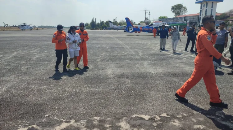 Satu Lagi Korban Selamat KM Virgo Transport 8 Dievakuasi lewat Udara ke Banjarbaru
