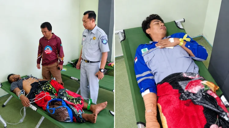 Dua Korban KM Virgo 8 Dirawat di RSUD Sultan Surianysah, Satu Jalani Operasi