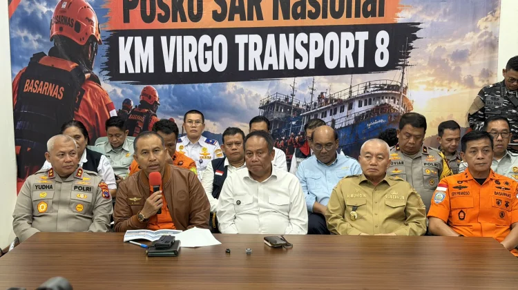 Cuaca Belum Memungkinkan, Basarnas Tunda Operasi Bawah Air KM Virgo