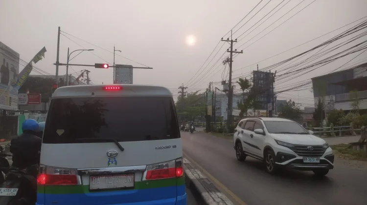Kalsel Cerah, namun Jarak Pandang Terganggu Kabut Asap