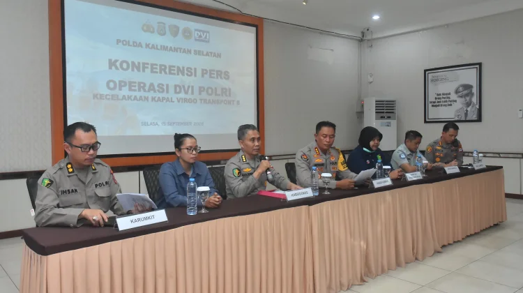 DVI Polda Kalsel Kembali Berhasil Identifikasi Lima Korban KM Virgo 8