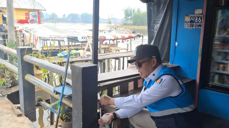 Kemarau, PAM Bandarmasih Pastikan Air Bersih Tetap Mengalir ke Pulau Bromo