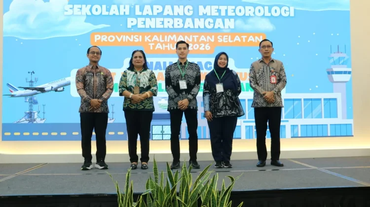 Pembukaan Sekolah Lapang Meteorologi 2026 di Banjarbaru