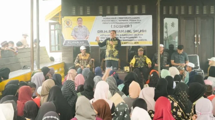 Ingatkan Bahaya Karhutla, Supian HK Sosialisasikan Perda Kesehatan