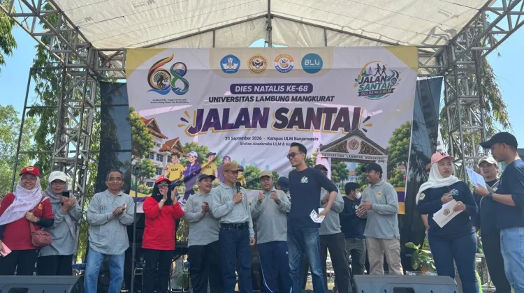 ULM Gelar Jalan Santai Meriahkan Dies Natalis